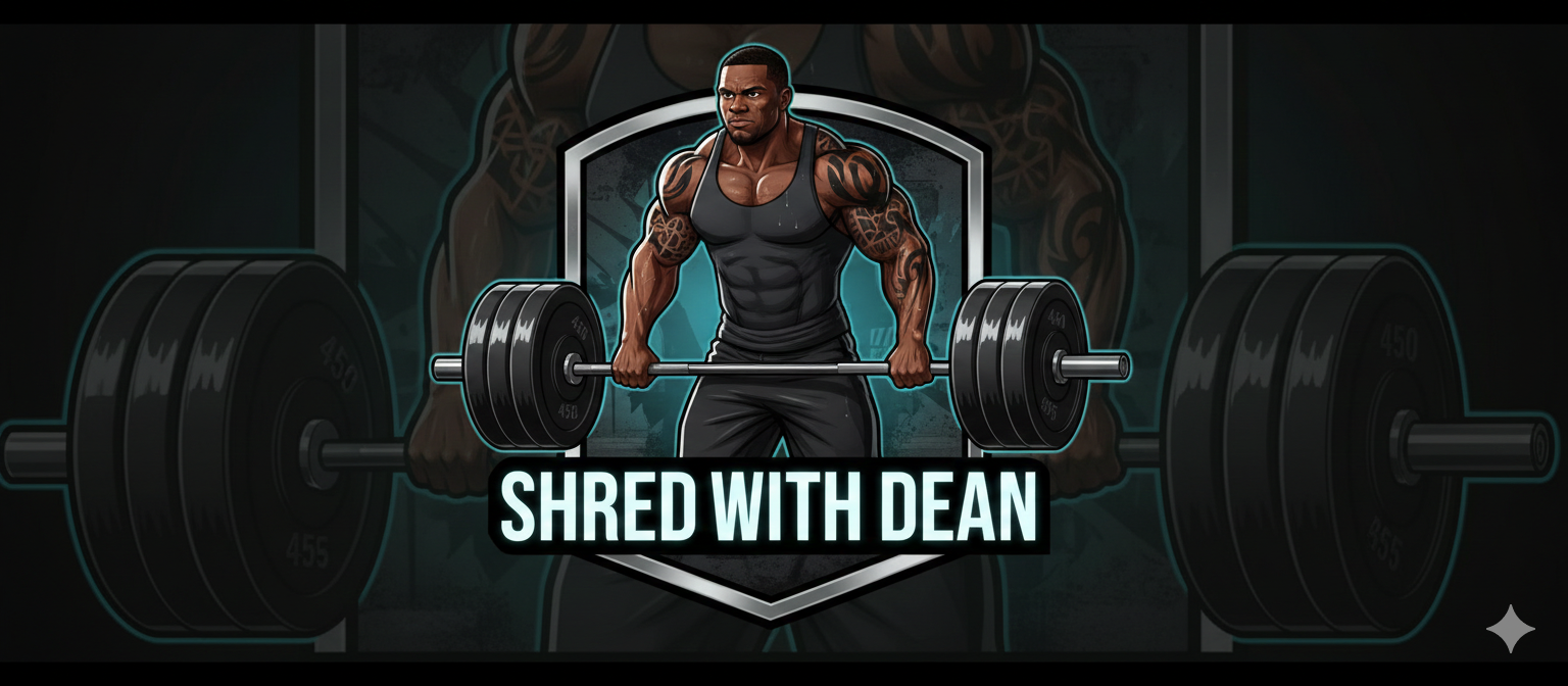 Shred With Dean Deadlift Logo